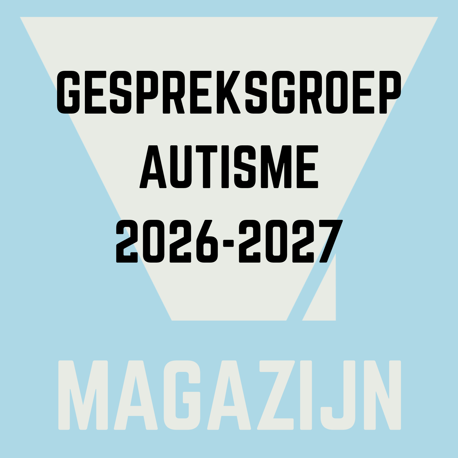 Start Gespreksgroep Autisme 2026-2027